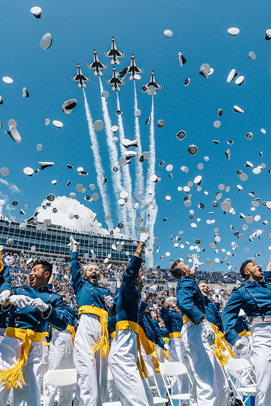 New Officers Launch into Air Force and Space Force US Air Force